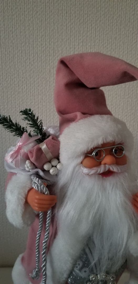 未使用　X'mas　サンタインテリア3体セット クリスマス　可愛い　豪華パーティ