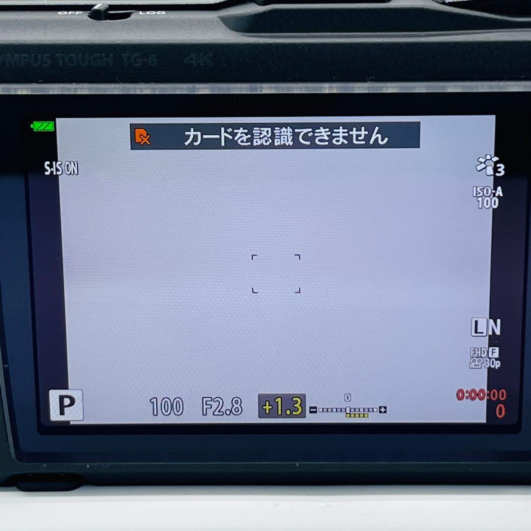 動作確認のみ　オリンパス OLYMPUS Tough TG-6 カメラ