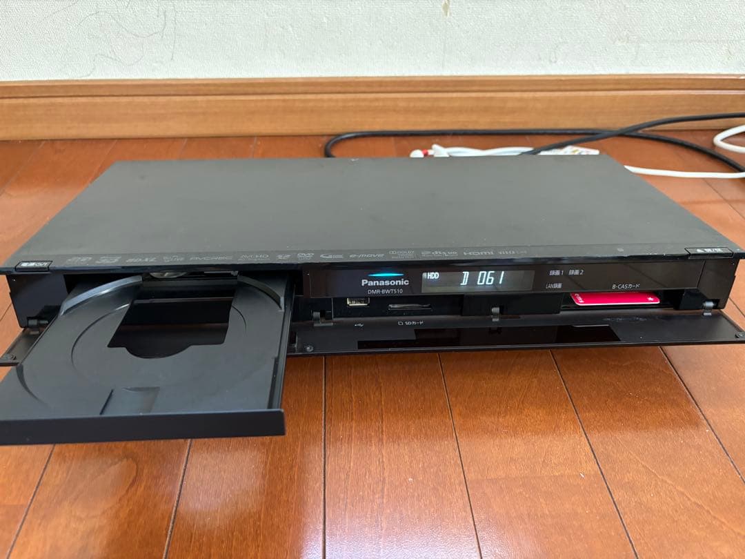 【容量増設品】DMR-BWT510 3TB パナソニック2番組同時録画DIGA