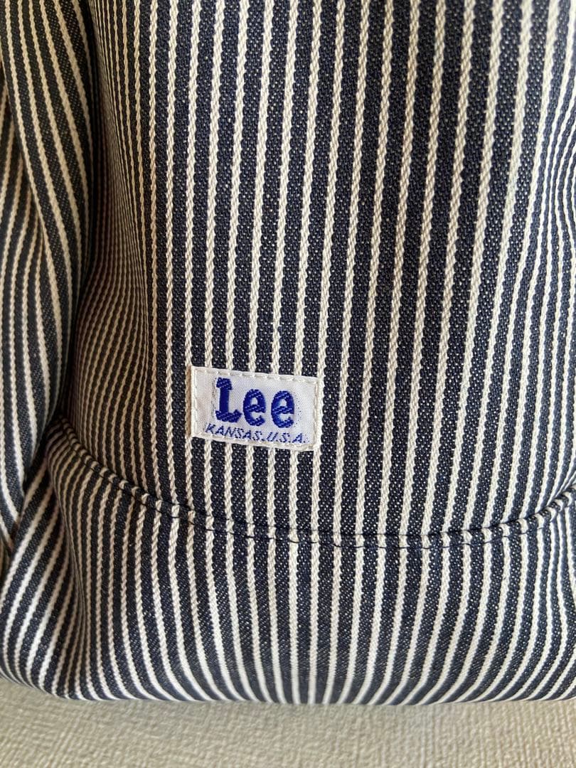 【ほぼ未使用】Lee ヒッコリー スリングバッグ 犬用キャリーバッグ