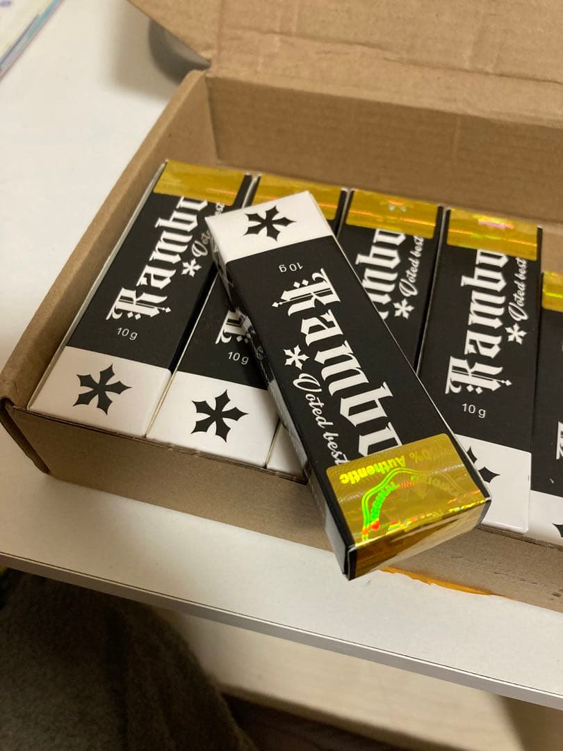 Ｒａｍｂｏ　刺青　麻酔　クリーム　５本　まとめ買い可　医薬品じゃない！確認用！