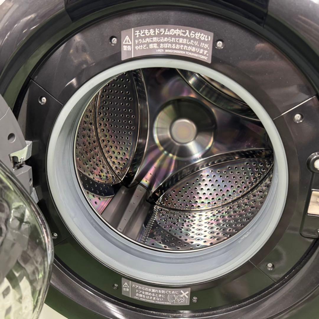 183 シャープドラム式洗濯機　乾燥付　7/3.5キロ　小型　一人暮らし　左開き