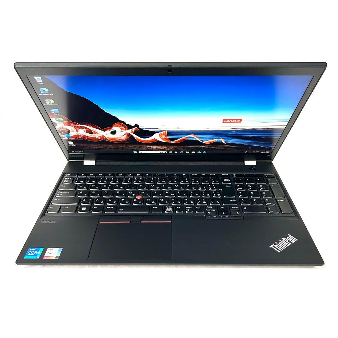 美品 Lenovo ThinkPad T15 i5 16GB バッテリー超良好