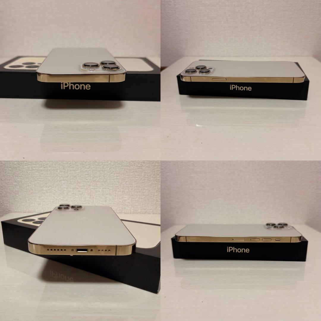 【美品】iPhone13ProMax 512GB ゴールド バッテリー80%