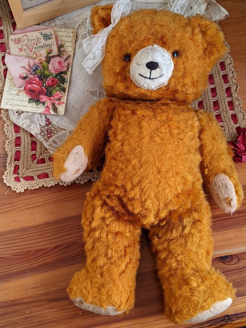 【s】アンティークベア　アンティークテディベア　ドイツ