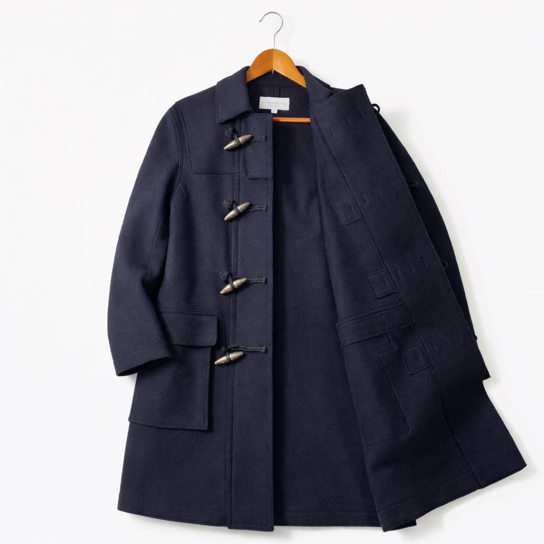 美品✨TOMORROWLAND ダッフルコート ウール 100% ネイビー