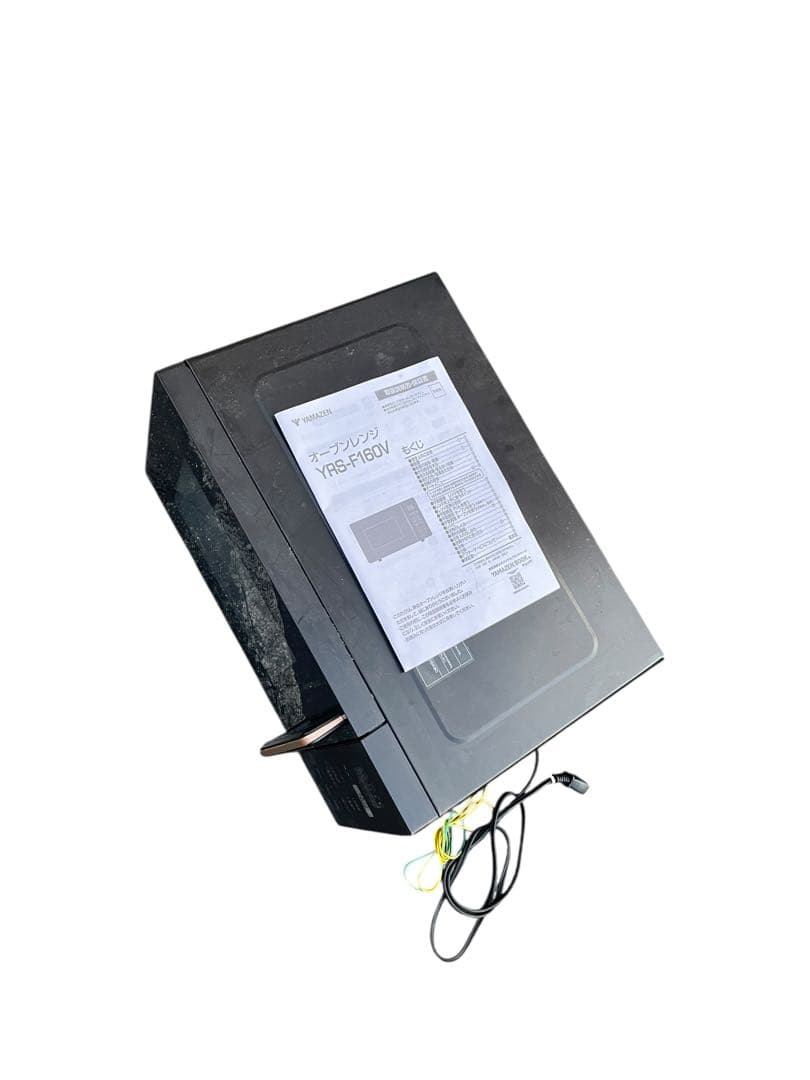 送料込！美品 2024年製 山善 オーブンレンジ YRS-F160V(B)