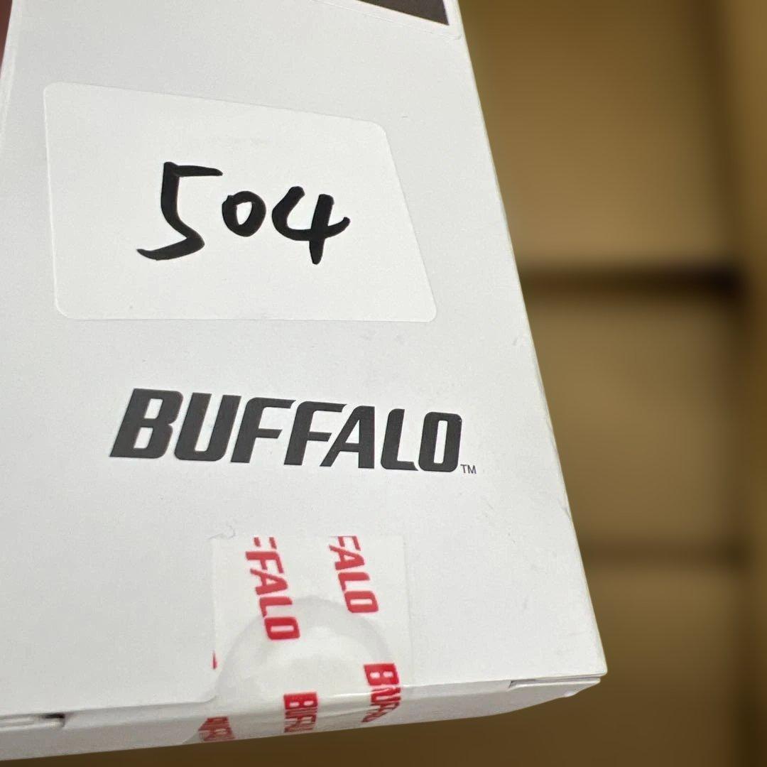 504 未開封　バッファロー SSD 外付け 1TB