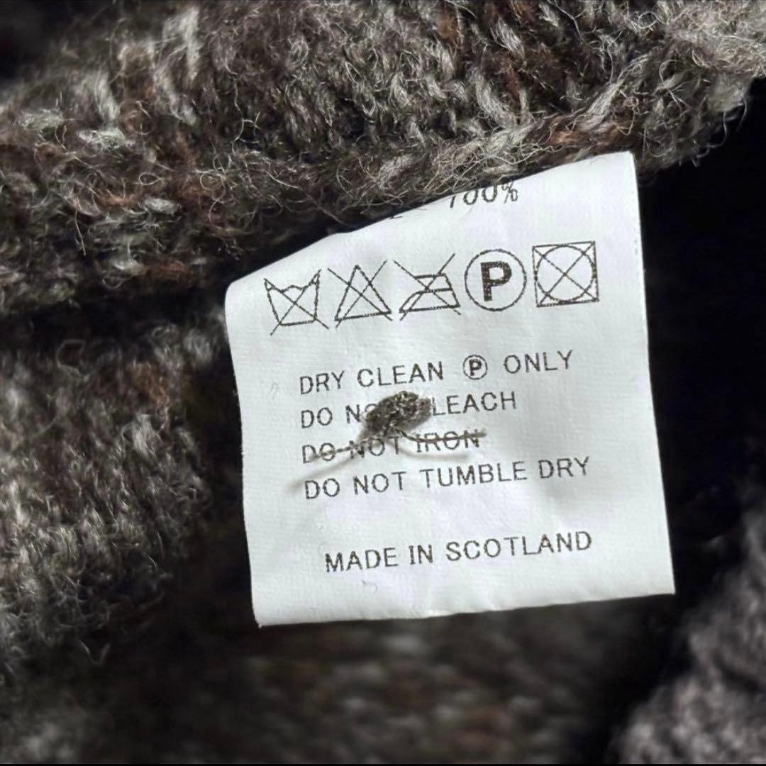 美品✨JAMIESONS フェアアイル プルオーバー ウールパーカー F