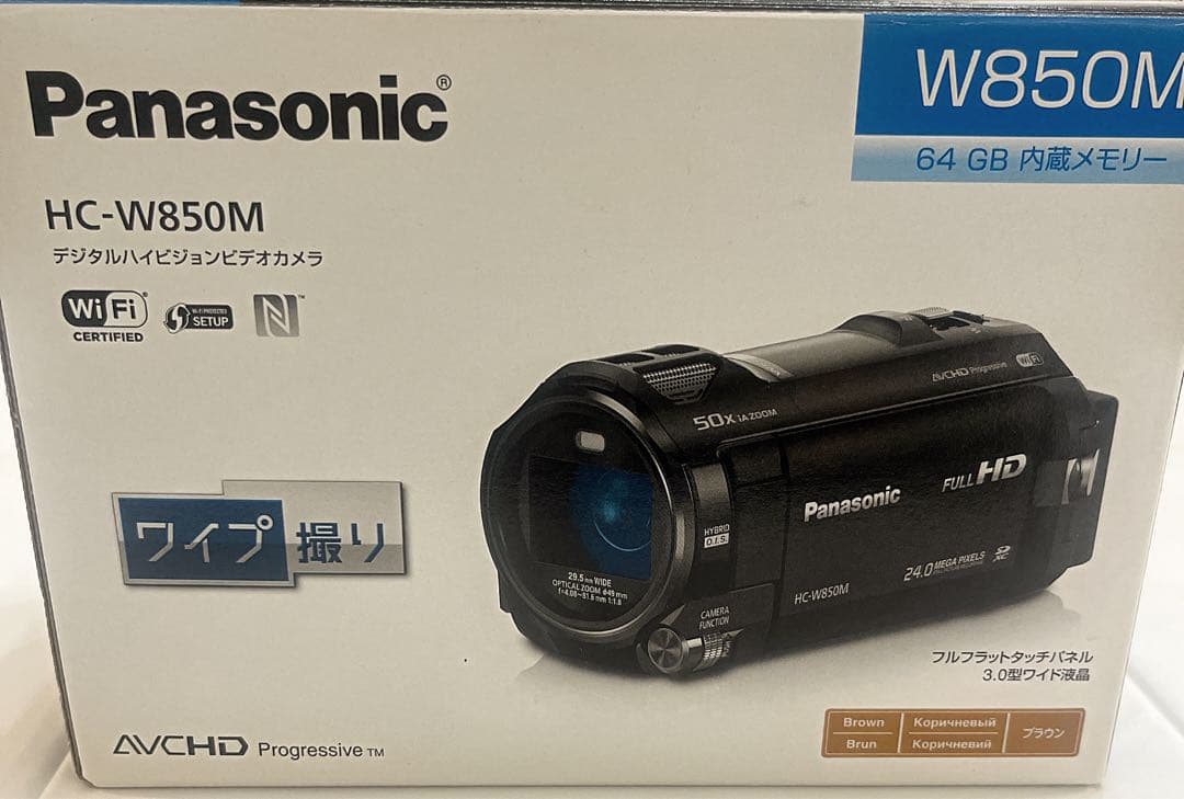 Panasonic デジタルハイビジョンカメラ HC-W850M