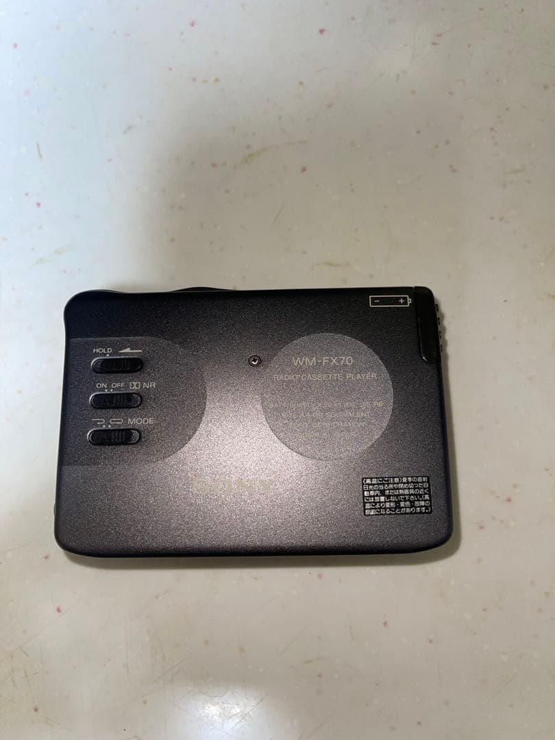 SONY WM-FX70 カセットプレーヤー