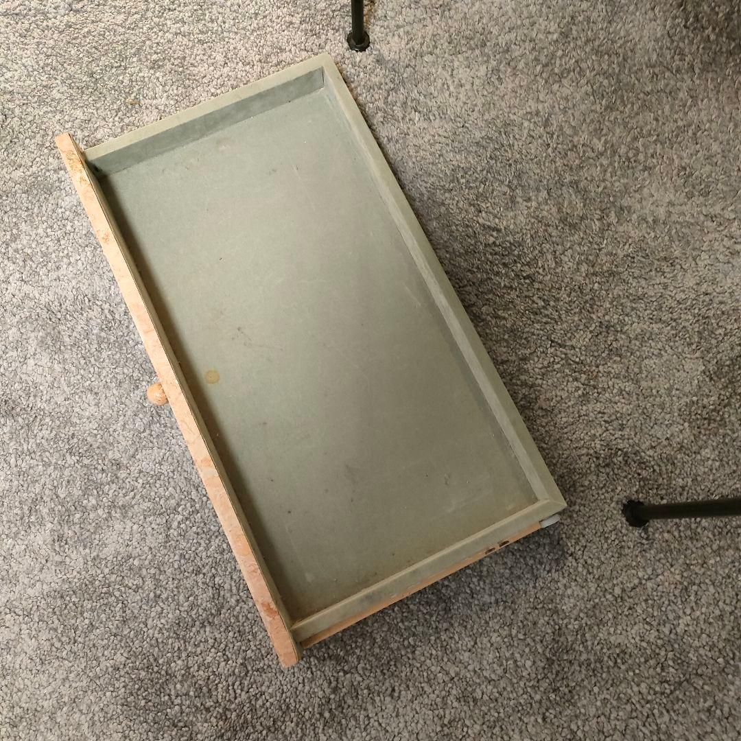 大理石調 西洋風コンソールデスク アイアンフレーム