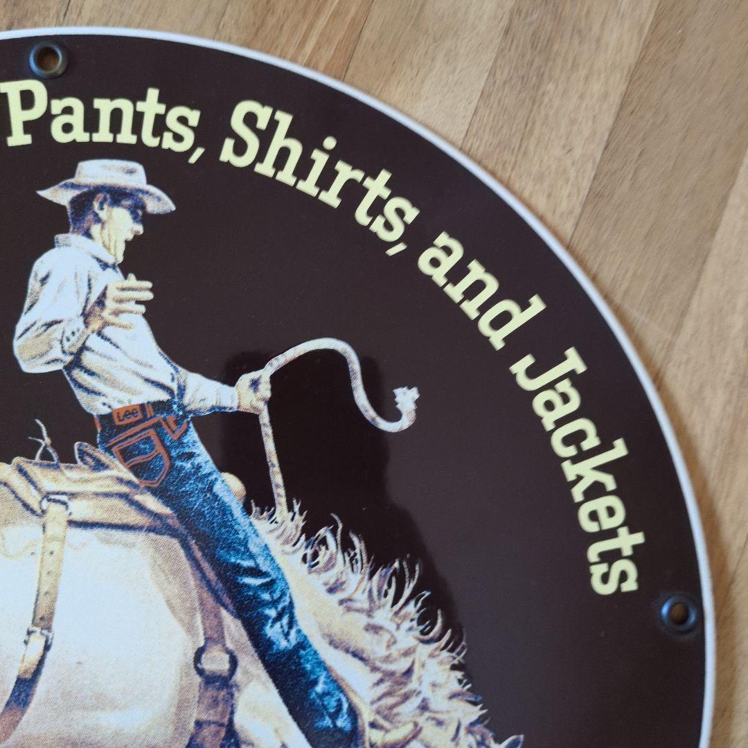 t*e様 Lee Riders サインプレート ホーロー看板