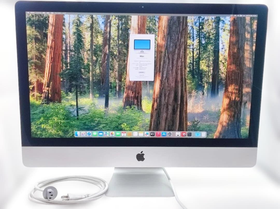 Apple iMac 27インチ メモリ64GB/SSD2TB 479