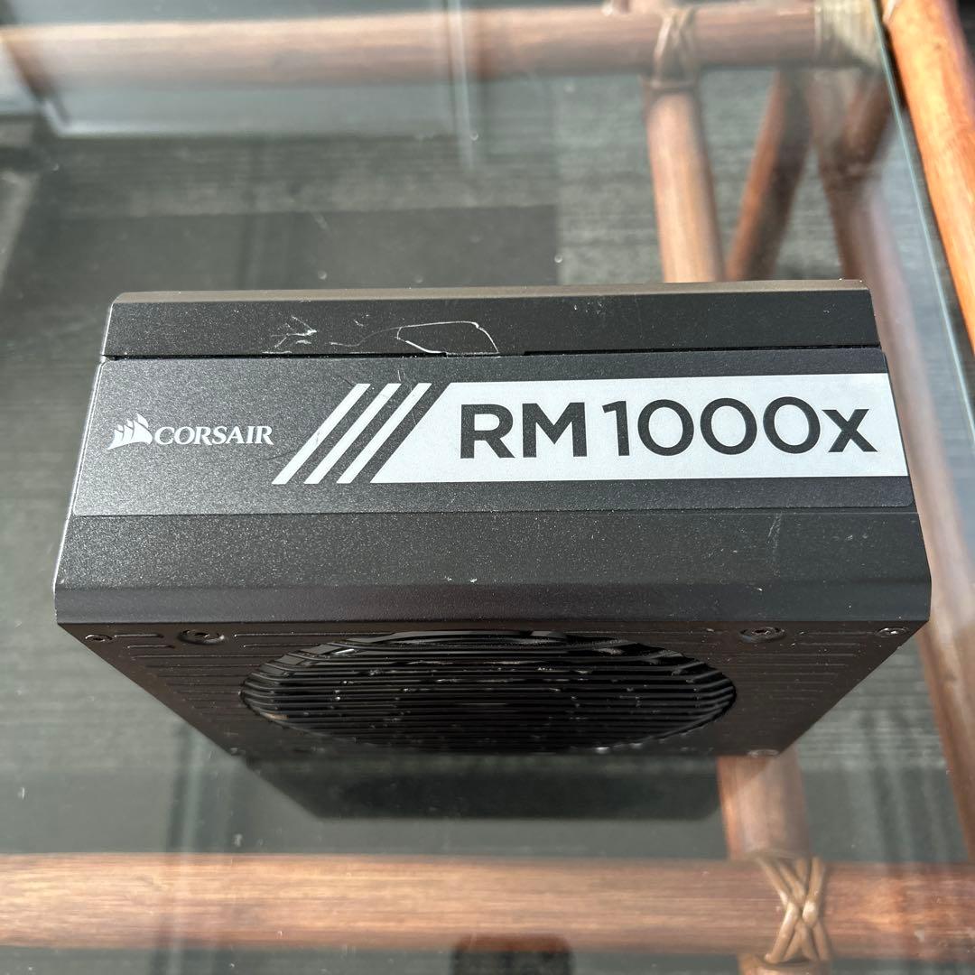 Corsair RM1000x 80PLUS 1000W静音電源ユニット