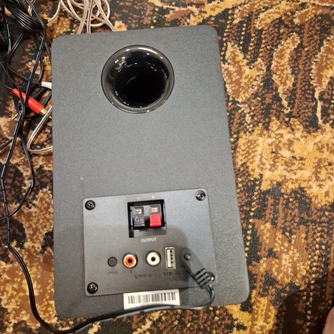 audio-technica スピーカー バスレフポート付き 黒