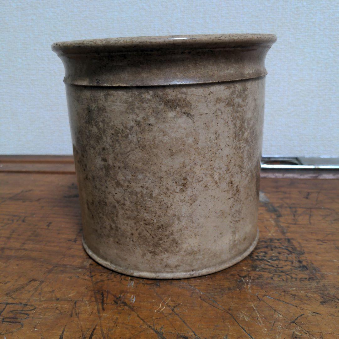 haruka　フランスアンティーク　陶器ポット　大型