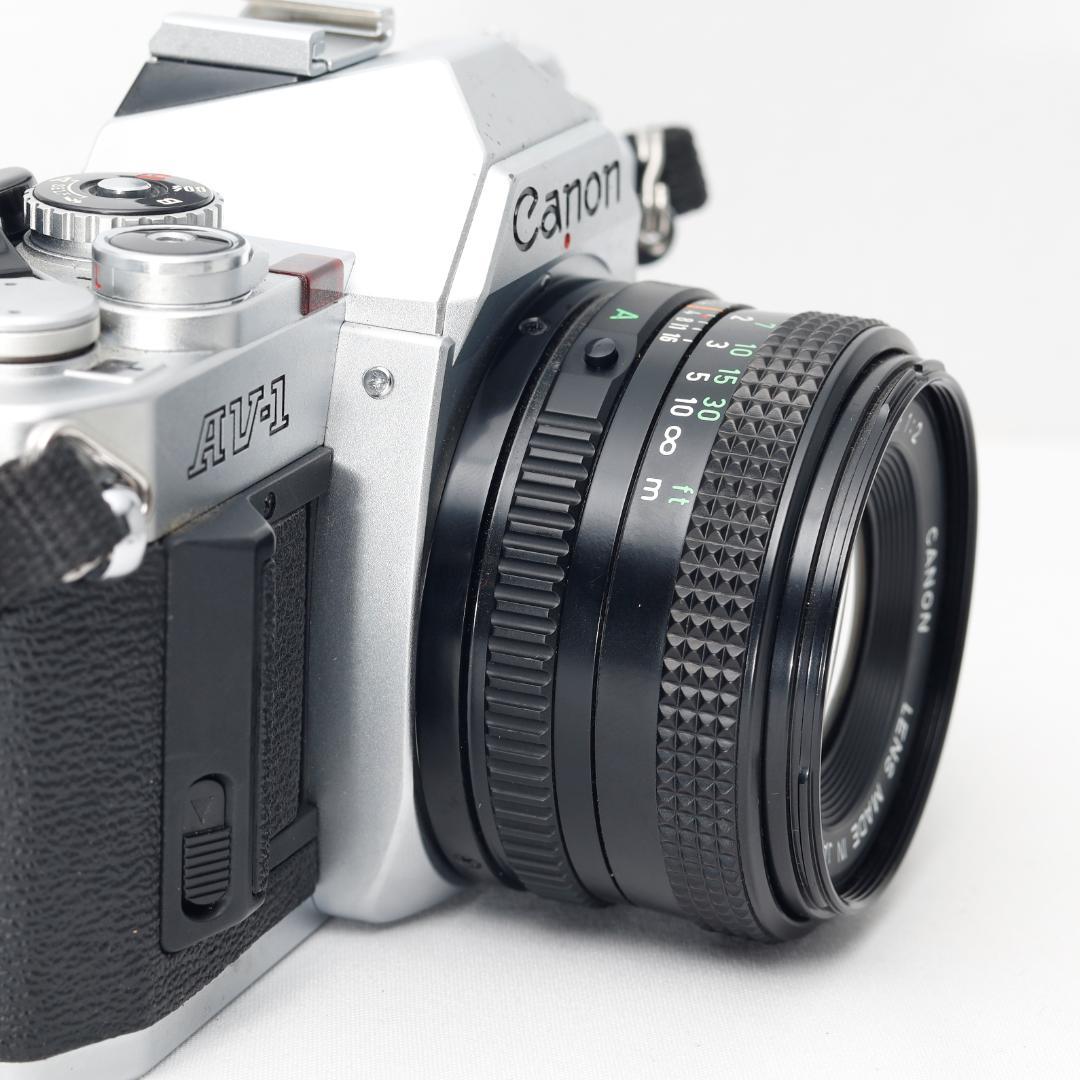 動作確認済✨Canon AV-1✨FD 50mm F2✨オールドレンズ✨レトロ✨