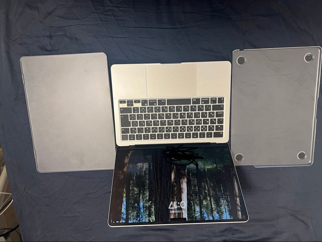 MacBook Air M3 16/512 保護フィルム等 AppleCare+
