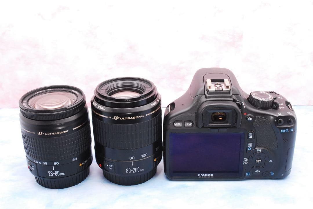 Canon Kiss X4★一眼レフカメラ★Wレンズ★初心者向けセット★