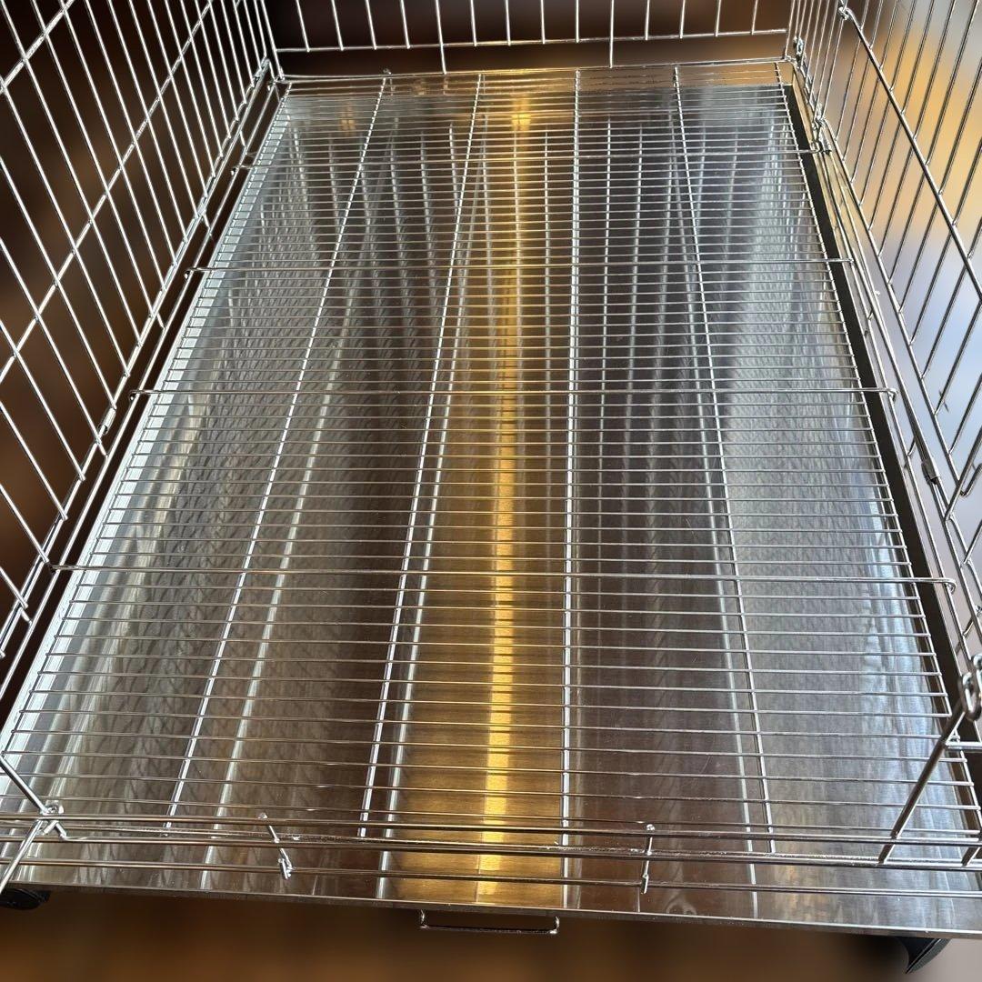 【SIMPLY+】 ステンレス製大型ペットケージ