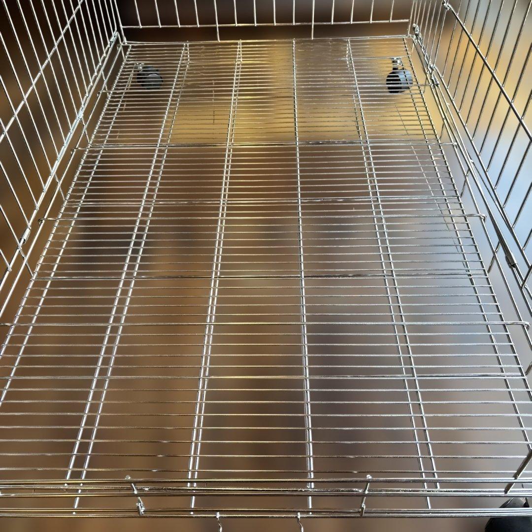 【SIMPLY+】 ステンレス製大型ペットケージ