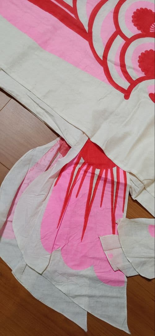 鯉のぼり 宝鯉 黒7m 赤6m 中古