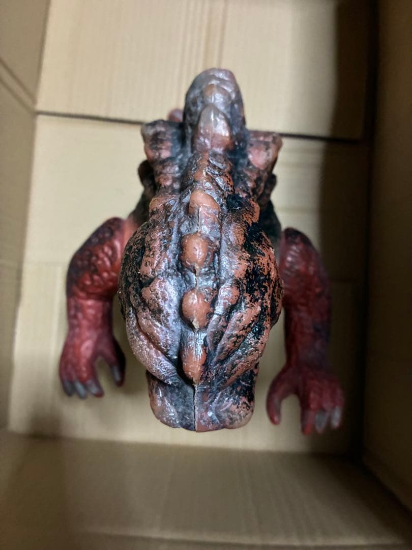 当時物　無版権　パチ　ゴジラ　ポリ　ソフビ　怪獣　ブルマァク　マルサン　恐竜