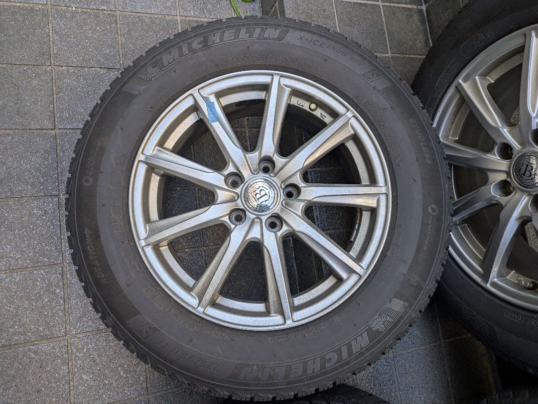 ミシュラン スタッドレス　225/65 R17タイヤ ホイールセット