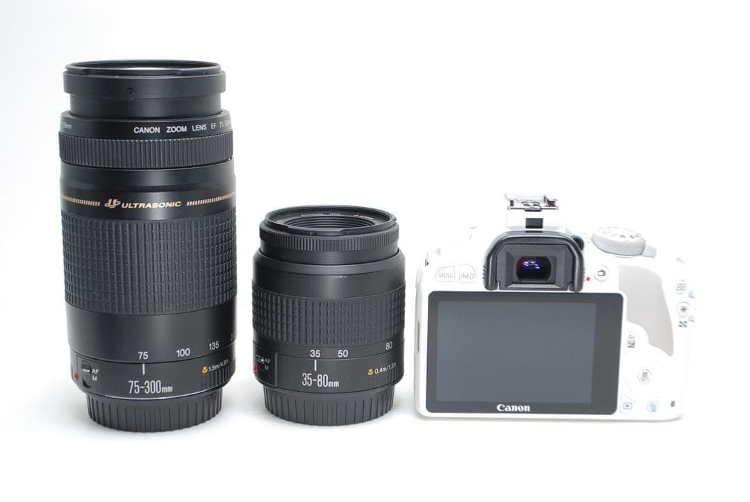 ✨キャノン kiss X7✨超望遠付き✨ダブルレンズセット✨極美品✨お得