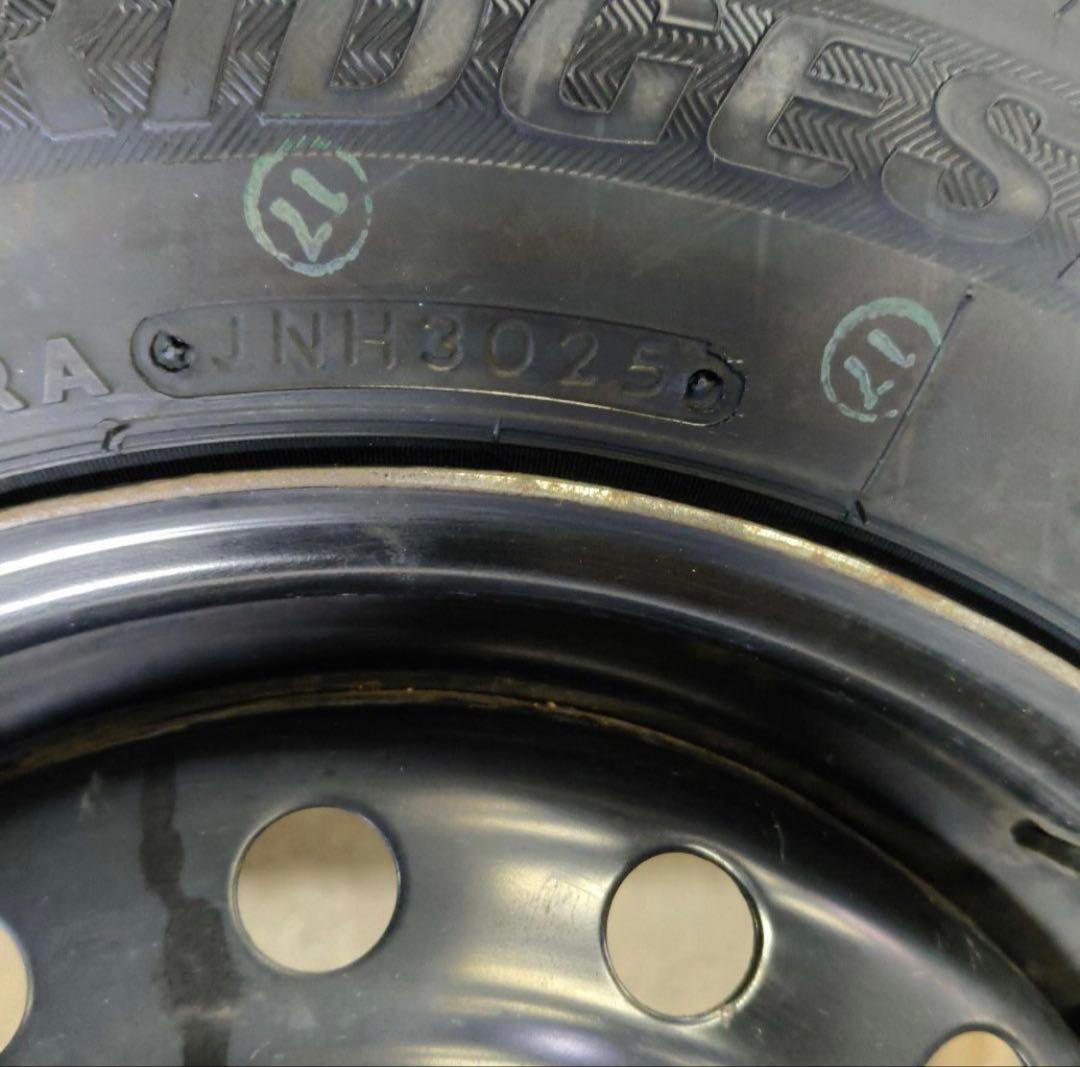 スタッドレス　12インチ　ホイール付き145/80r12 BRIDGESTONE