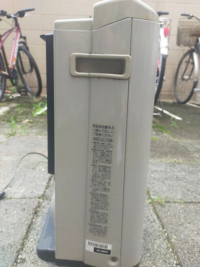 Rinnai ガスファンヒーター 都市ガス用 RC-E5801E 中古品