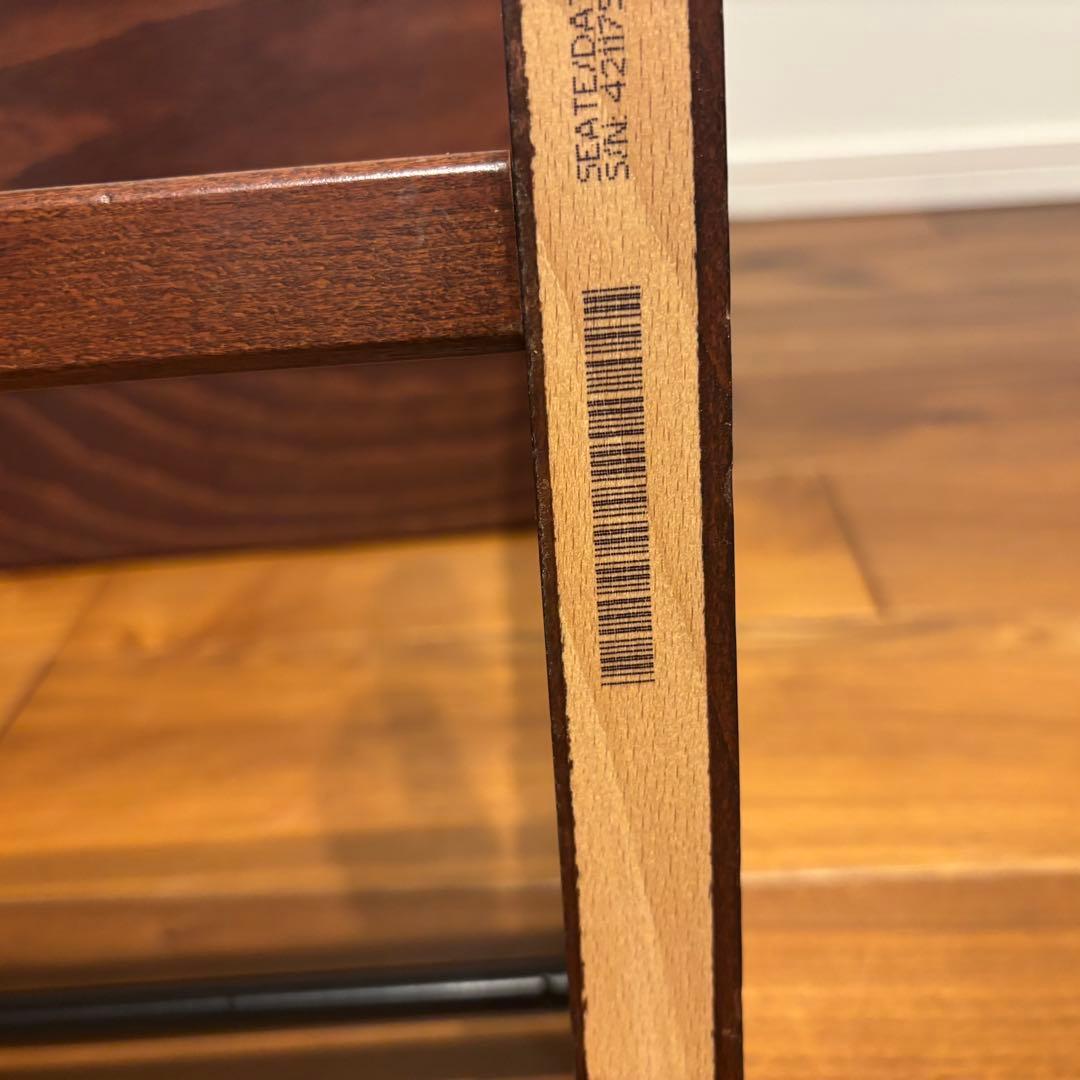 ストッケ トリップトラップ ウォールナット 廃盤カラー S/N4 ベビーセット付