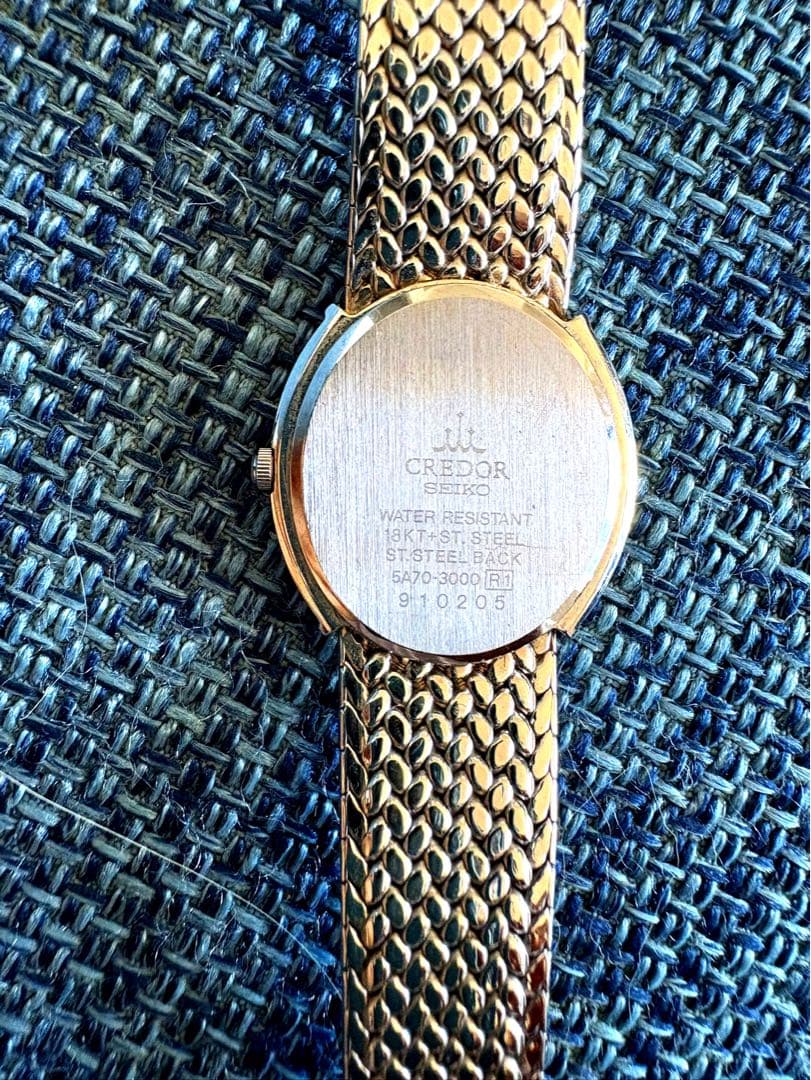 【美品】CREDOR ダイヤモンド31p K18　クレドール シグノ