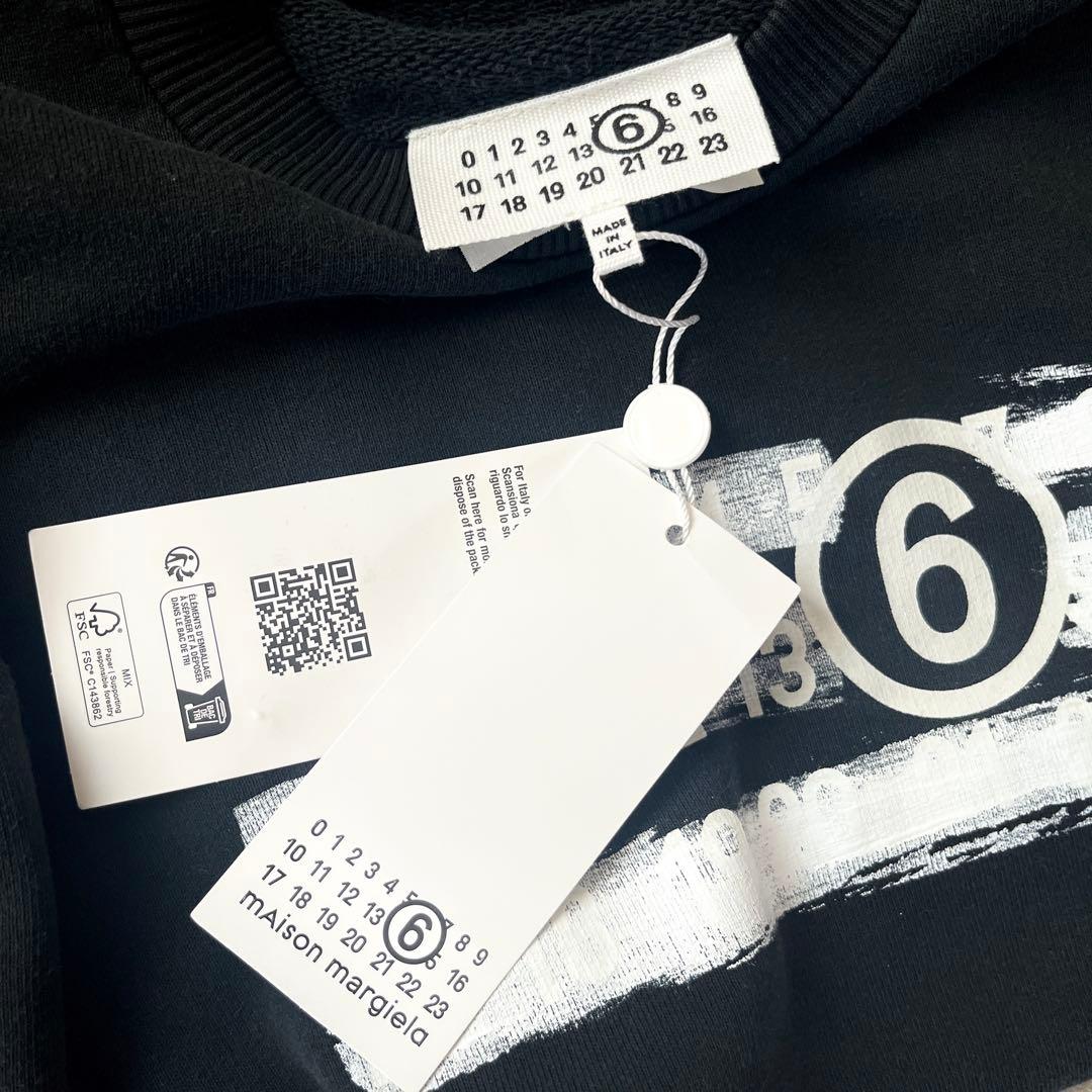 新品未使用 タグ付 MM6 メゾンマルジェラ ナンバリング スウェット S