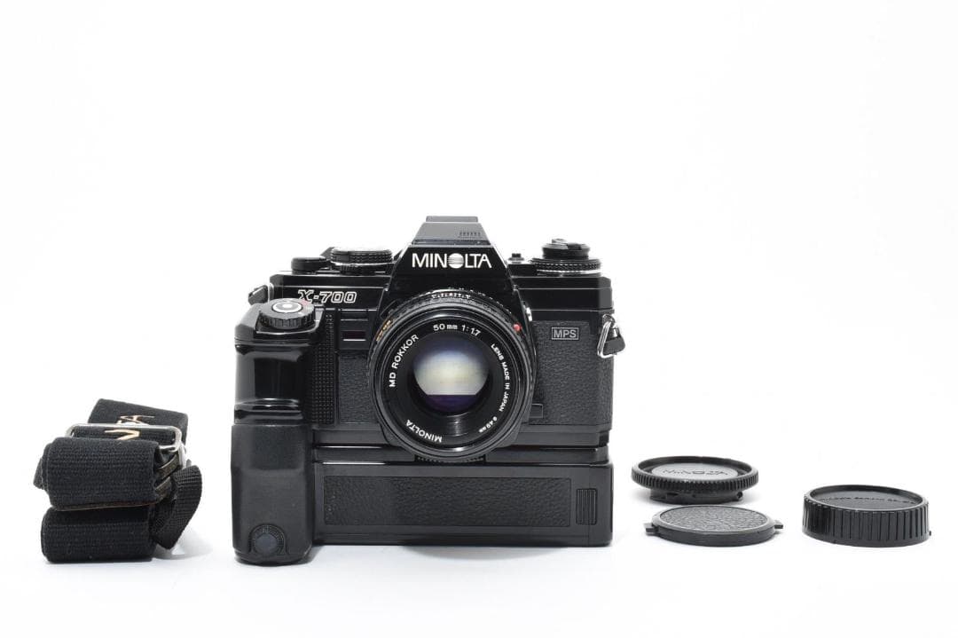 【完動品】MINOLTA X700 50mm F1.7 フィルム一眼カメラ