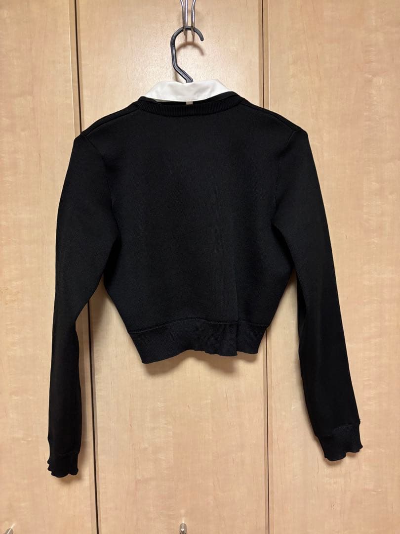 スナイデル　フリルニットカーディガン