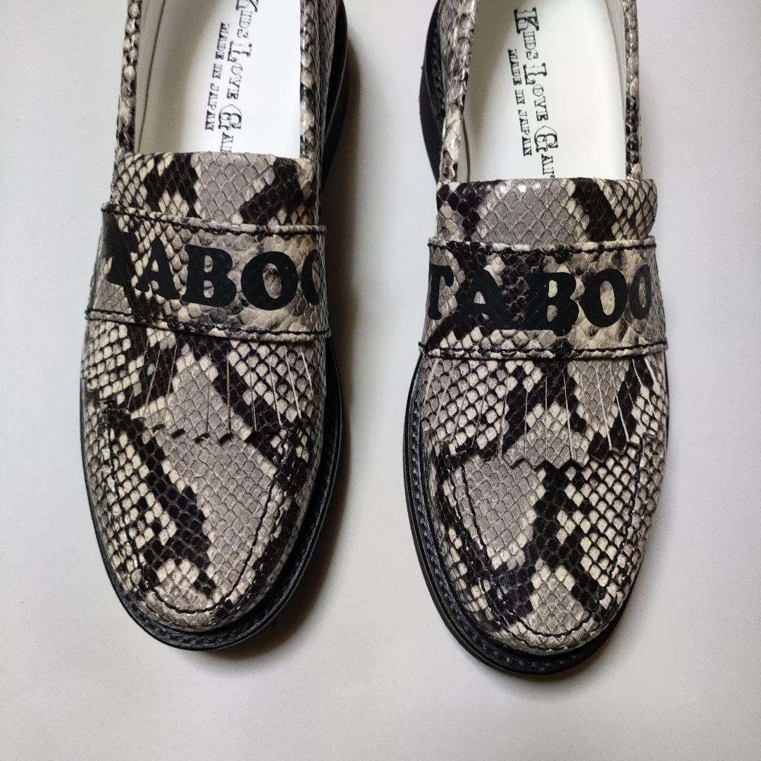 靴 KIDS LOVE GAITE taboo kiltloafers Python