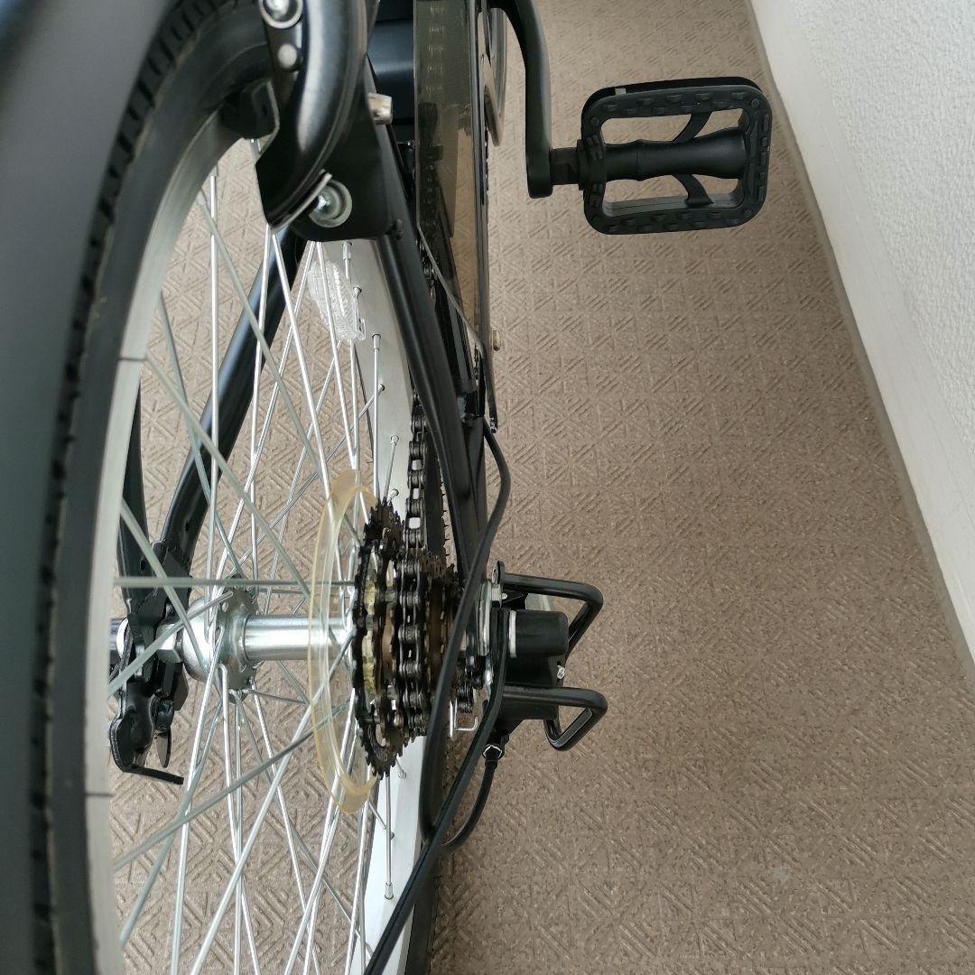 アビレラ 電動アシスト自転車 シティタイプ ブラック