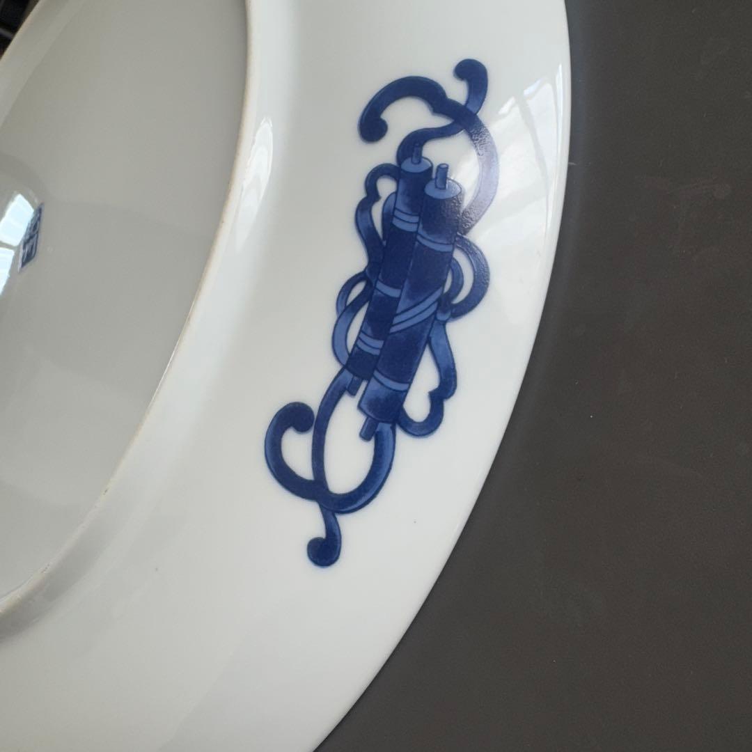 大皿　鞠　少女　陶器