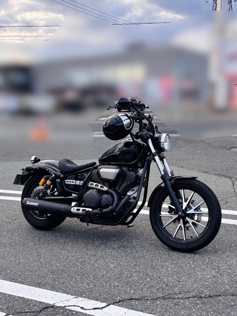 【YAMAHA BOLT950】アクラポビッチ　マフラー