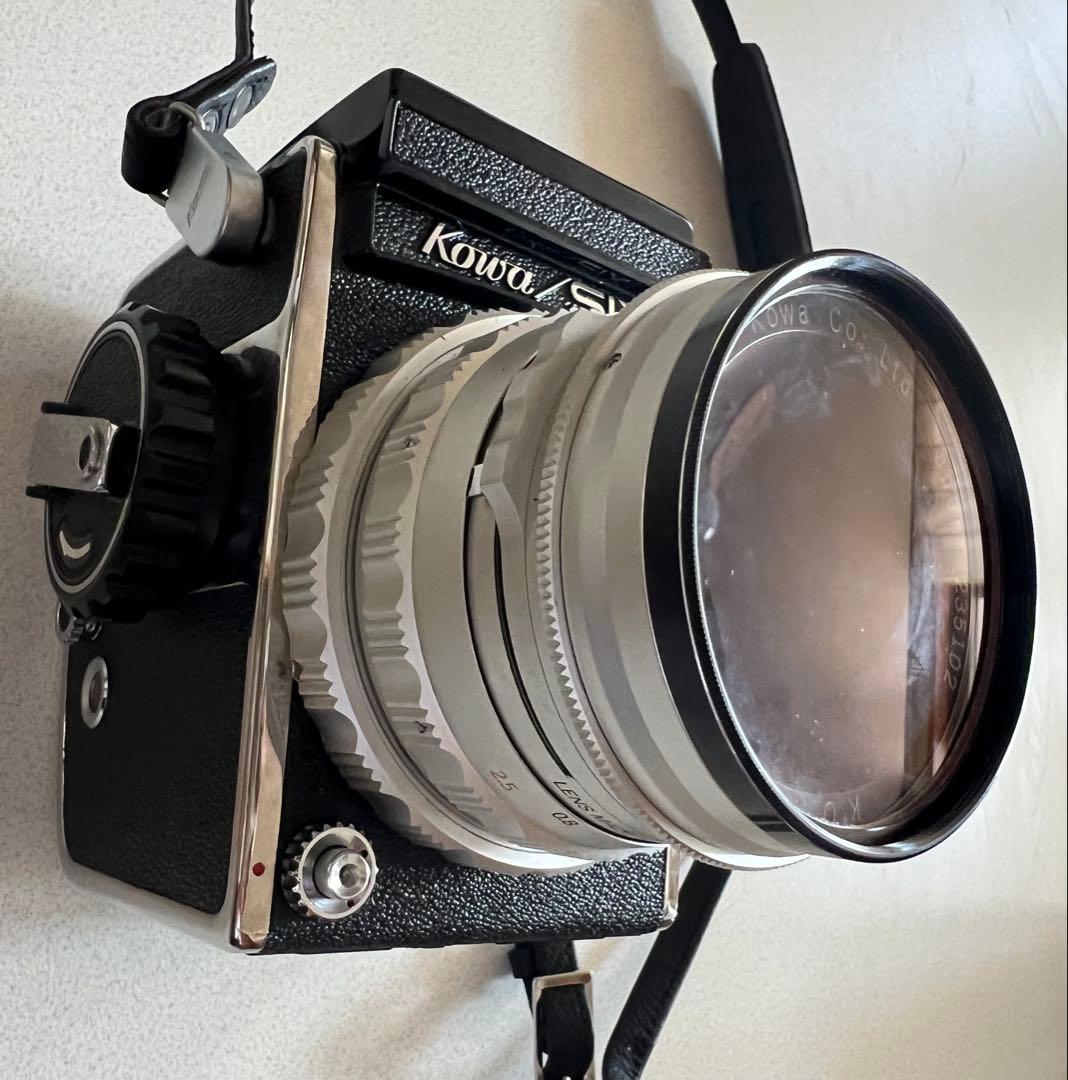Kowa SIX 中判フィルムカメラ ケース付き【動作未確認】