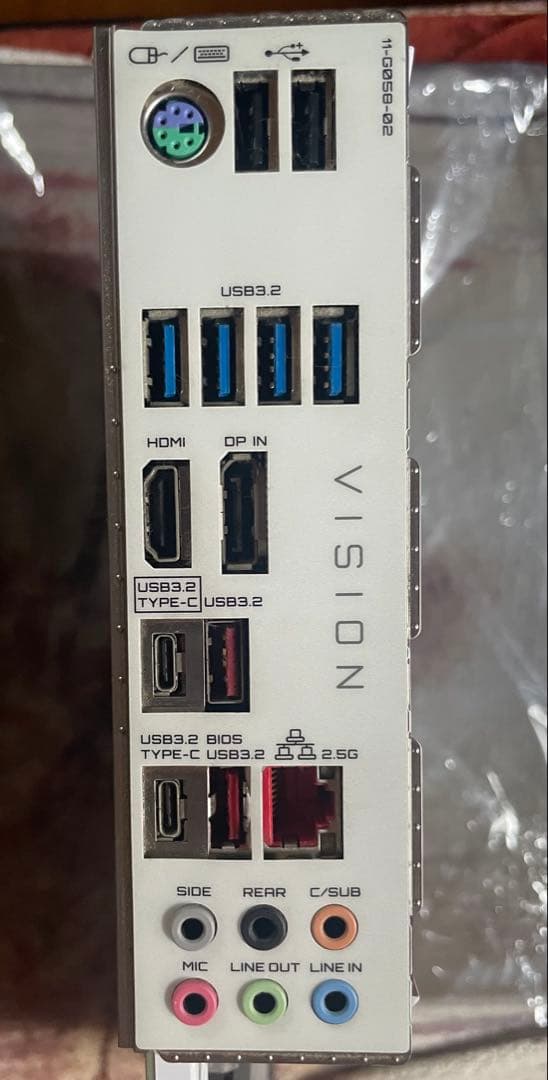 Z590 VISION Gマザーボード＋I9 11900KF CPUセット