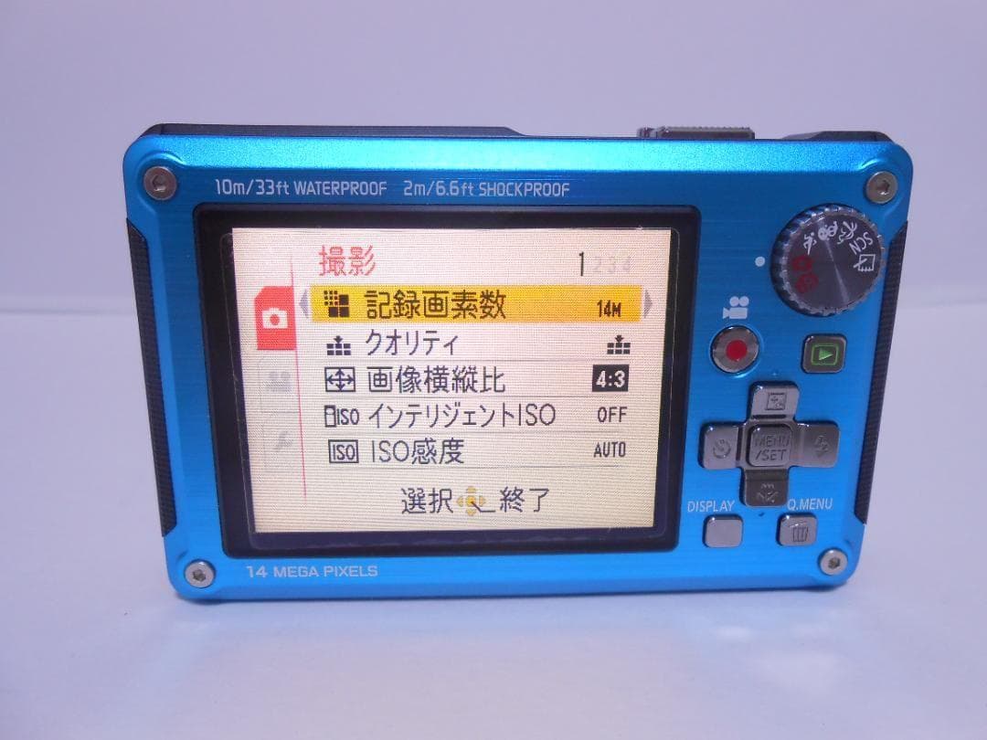 【お値下げ歓迎・美品】Panasonic LUMIX DMC-FT2 防水カメラ