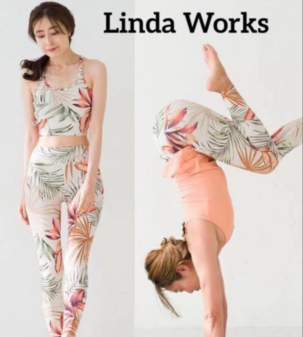 Lindaworks レギンスMミドルレングスブラP