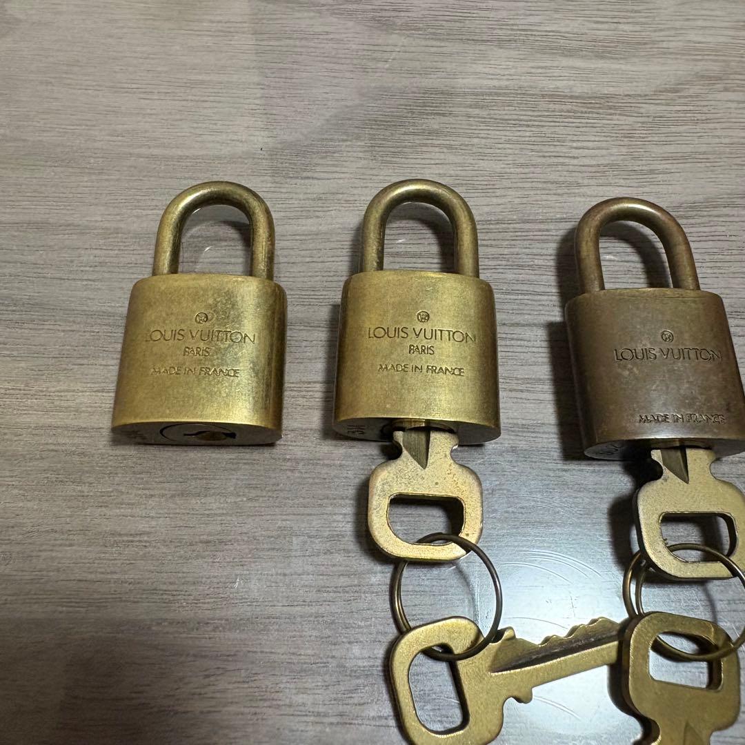 LOUIS VUITTON パドロック 南京錠 6個セット