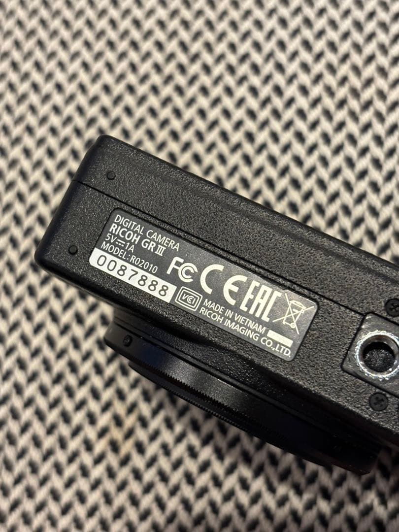 【美品】RICOH GR III（ショット数5176回）その他付属品付き