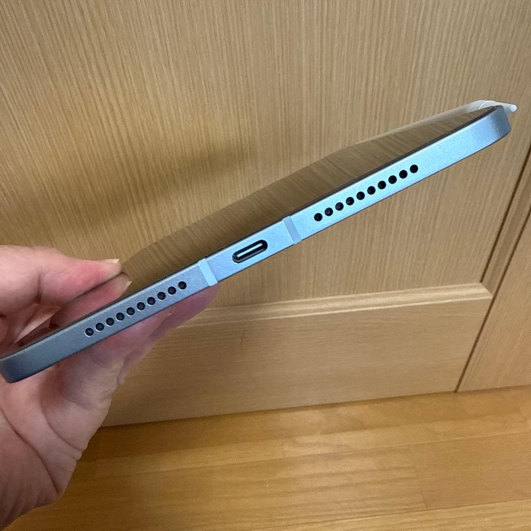 美品 iPad mini 7 128GBブルー Cellular SIMフリー
