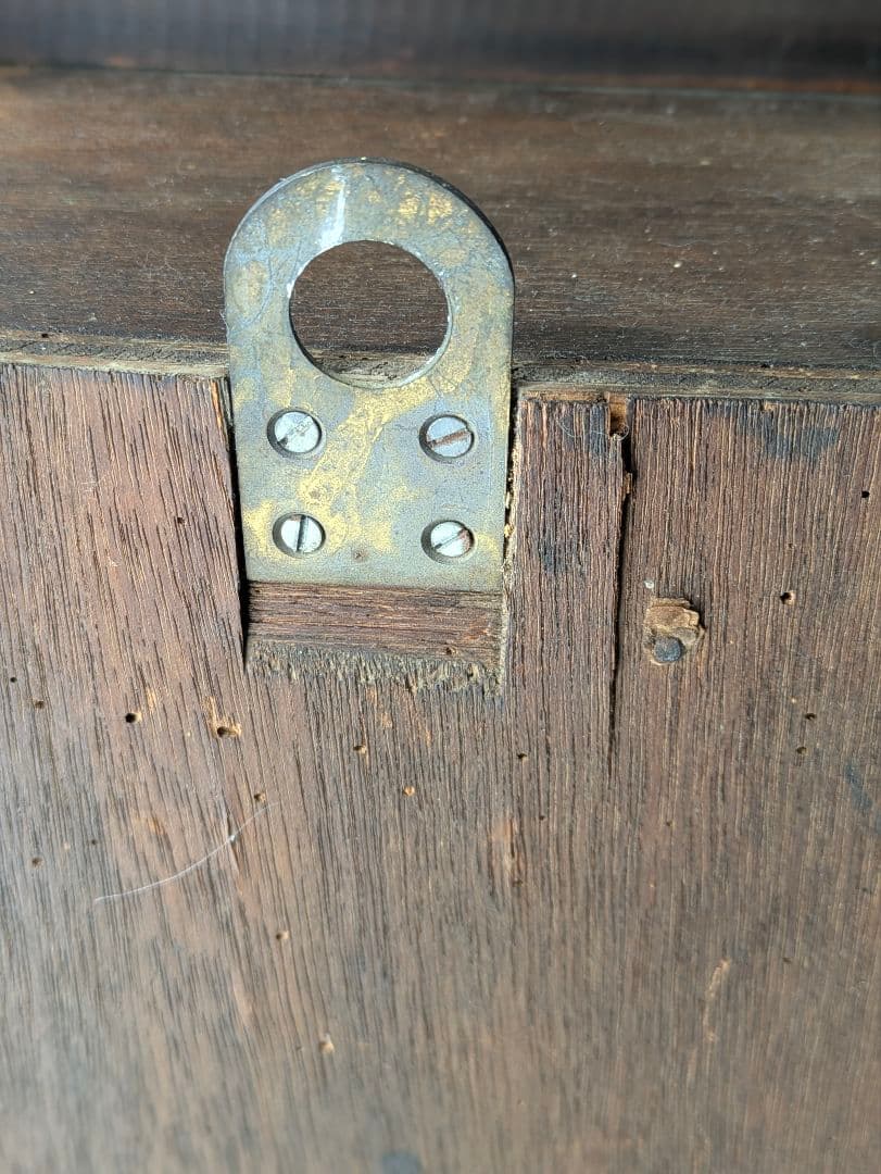 木製　アンティーク　昭和レトロ　柱時計　振り子時計　ゼンマイ式　壁掛け時計