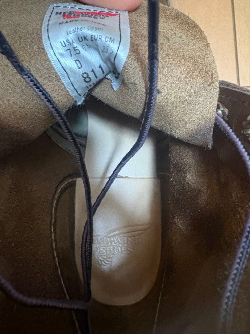 レッドウイング　アイアンレンジャー8111 USA7.5